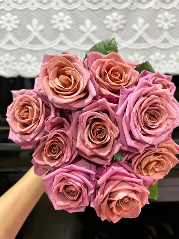 Rose【Barista】- 调香师| New Variety Coffee Rosa |  New Variety| Extended vase life| Rich Hues| Redolent| Cup-shaped Cut Flower| Beginner-Friendly